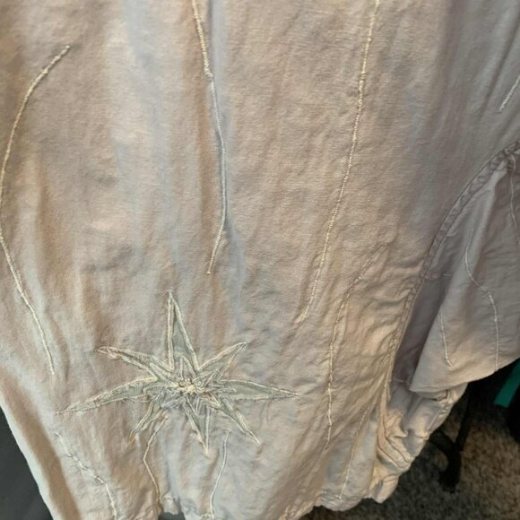 Magnolia Pearl ELEPHANT CIRCUS Silk Pants Moon Star Fireworks Clown Rare Relic - Picture 14 of 16